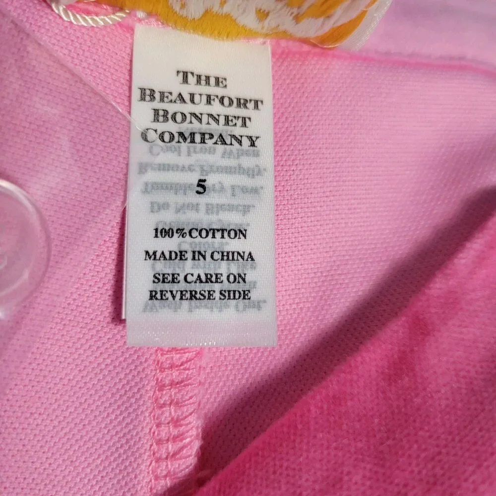 The Beaufort Bonnet Company NWT Hot Pink Velveteen Sally Mae Shorts Girls Size 5